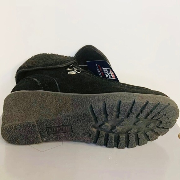 KHOMBU Sasha All Weather Suede Wedge Lace Up Boot - Picture 6 of 11